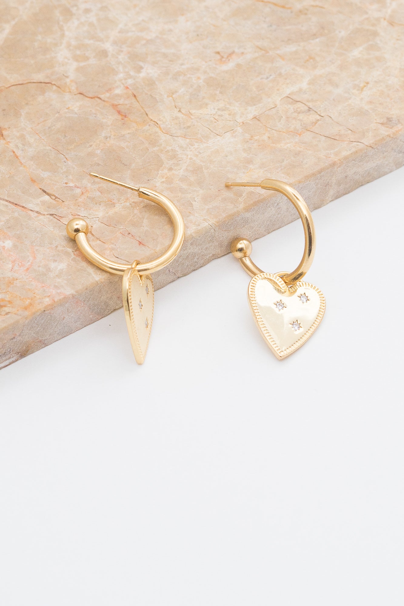 Extra Large Heart Hoop Earrings Heart Hoop Earrings 