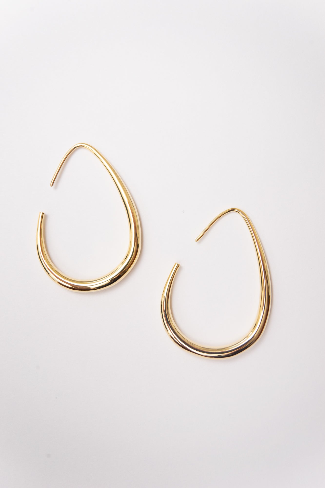 Threader Hoop Earrings