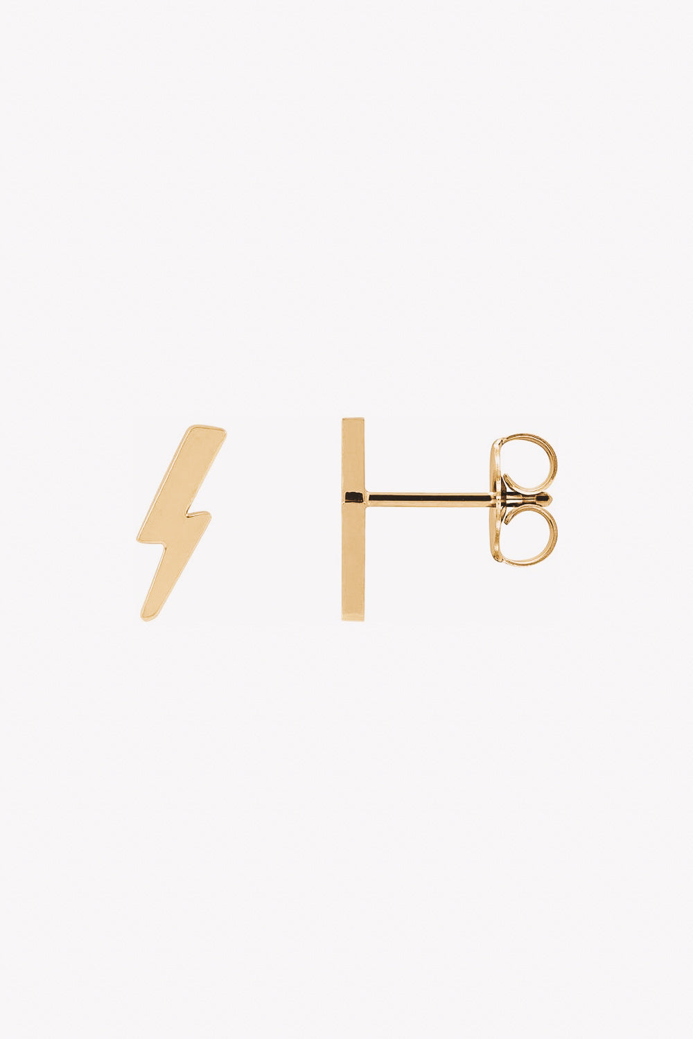 Young Teen Lightning Bolt Earrings 14K Yellow Gold | Kay