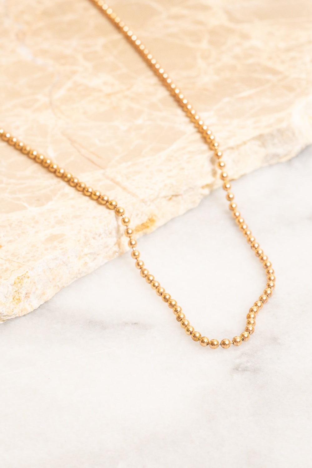 2mm Ball Chain Necklace/Bracelet | 14k Gold-filled